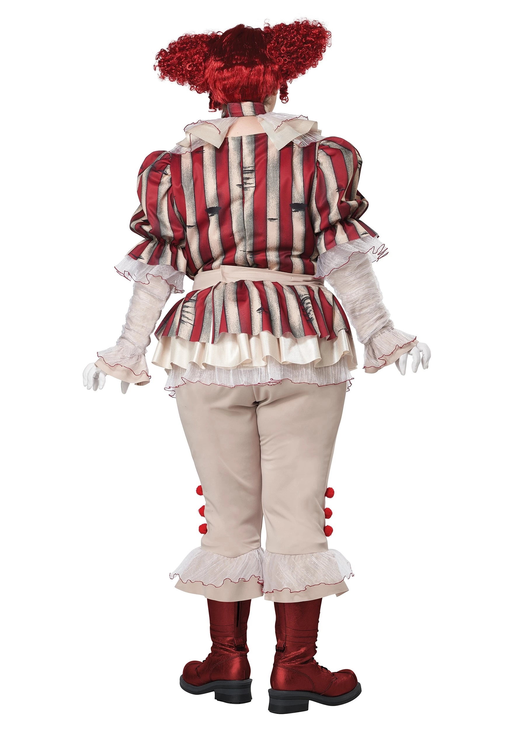 California Costume Collection Women's Plus Size Sadistic Clown Costume 2 California Costume Collection Women's Plus Size Sadistic Clown Costume - Image 2