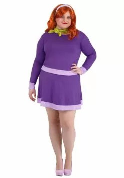 Jerry Leigh Women's Plus Size Scooby Doo Daphne Costume