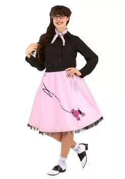 Fun Costumes Plus Size Women's Sock Hop Kit