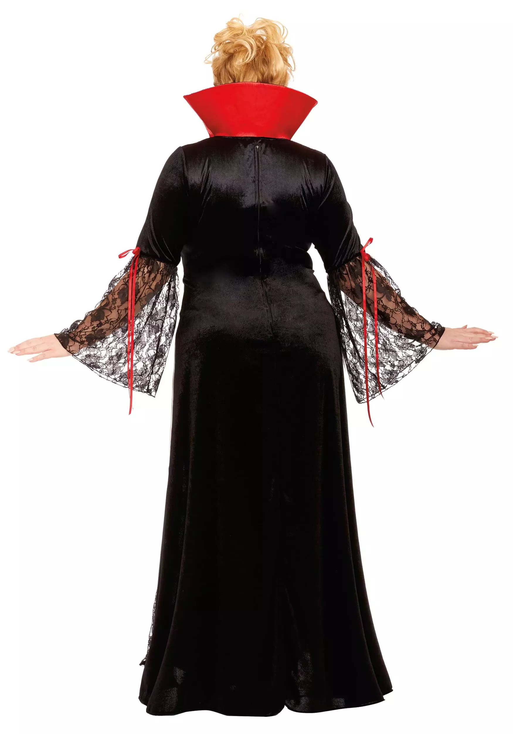 Dreamgirl Plus Size Vampira Costume Dress For Women 2 Dreamgirl Plus Size Vampira Costume Dress For Women - Image 2