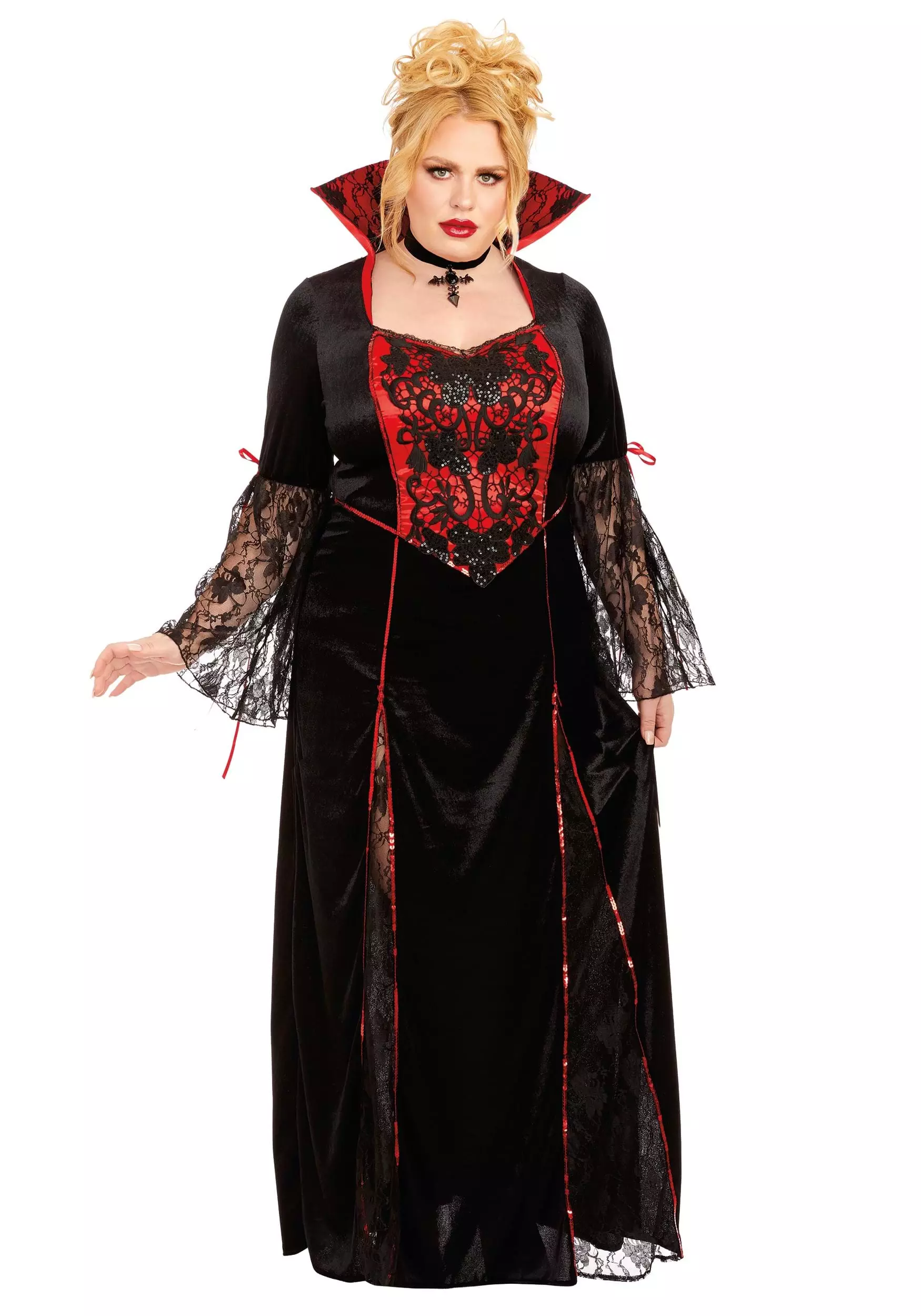Dreamgirl Plus Size Vampira Costume Dress For Women 1 Dreamgirl Plus Size Vampira Costume Dress For Women