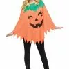Fun World Pumpkin Poncho Costume For Women