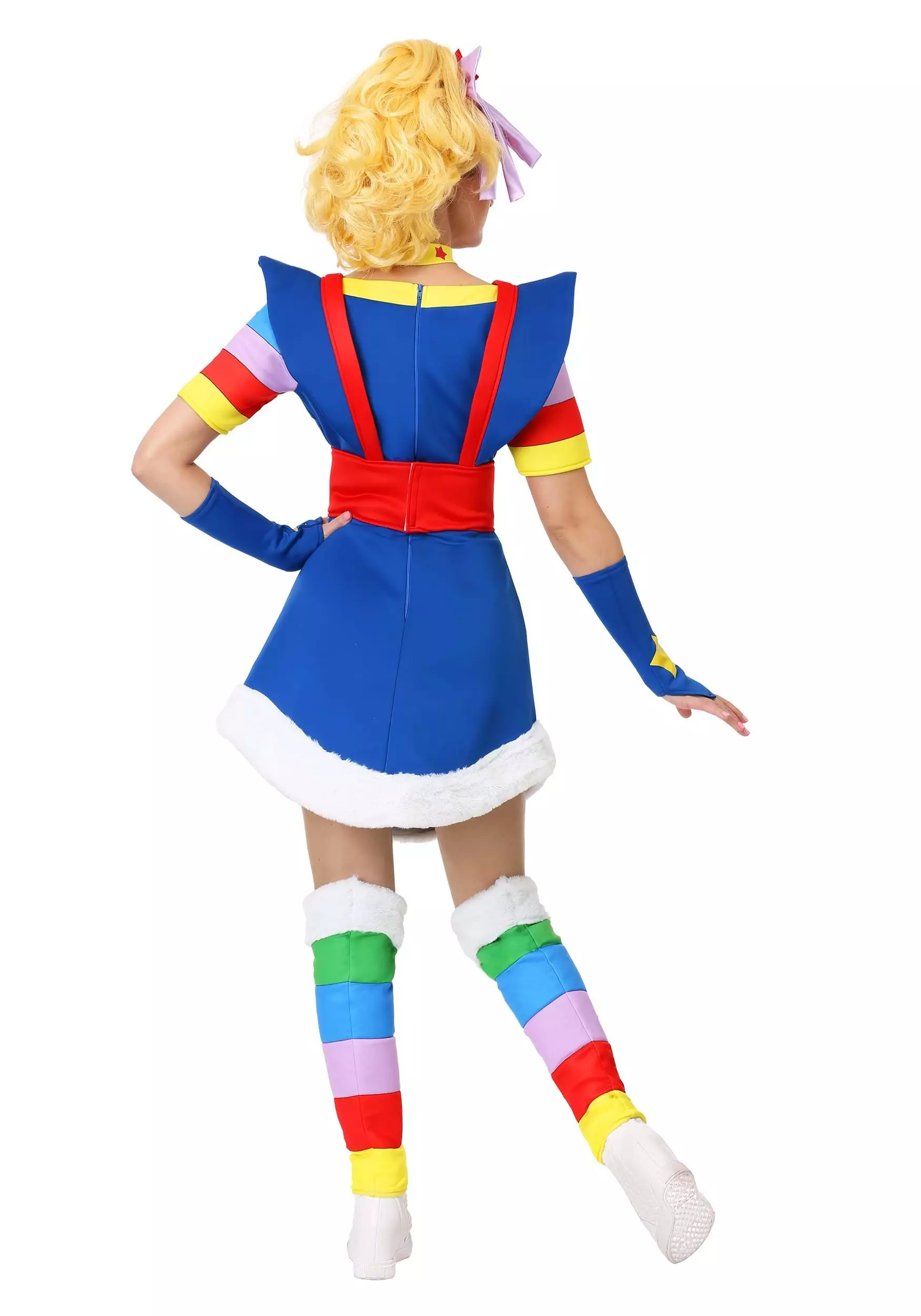 Fun Costumes Rainbow Brite Adult Costume 3 Fun Costumes Rainbow Brite Adult Costume - Image 3