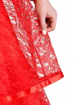 Fun Costumes Red Gothic Wedding Dress Costume 13 Fun Costumes Red Gothic Wedding Dress Costume -Scary Costumes store womens red gothic wedding dress alt 2