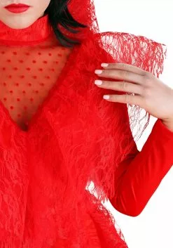 Fun Costumes Red Gothic Wedding Dress Costume 15 Fun Costumes Red Gothic Wedding Dress Costume -Scary Costumes store womens red gothic wedding dress alt 4