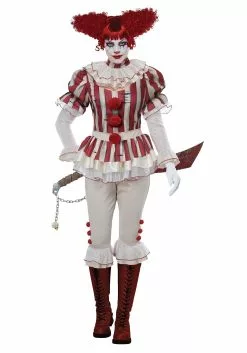 California Costume Collection Womens Sadistic Clown Costume