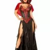 Roma Women's Sexy Blood Lusting Vampire Costume
