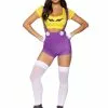 LEG AVENUE Sexy Gamer Villain Babe Costume For Women