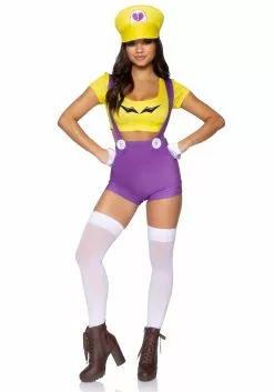 LEG AVENUE Sexy Gamer Villain Babe Costume For Women