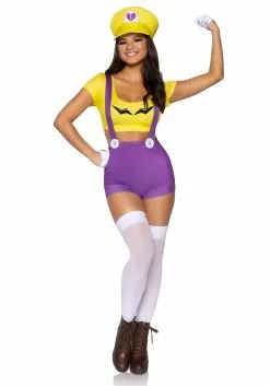 LEG AVENUE Sexy Gamer Villain Babe Costume For Women 6 LEG AVENUE Sexy Gamer Villain Babe Costume For Women -Scary Costumes store womens sexy gamer villain babe costume alt 2