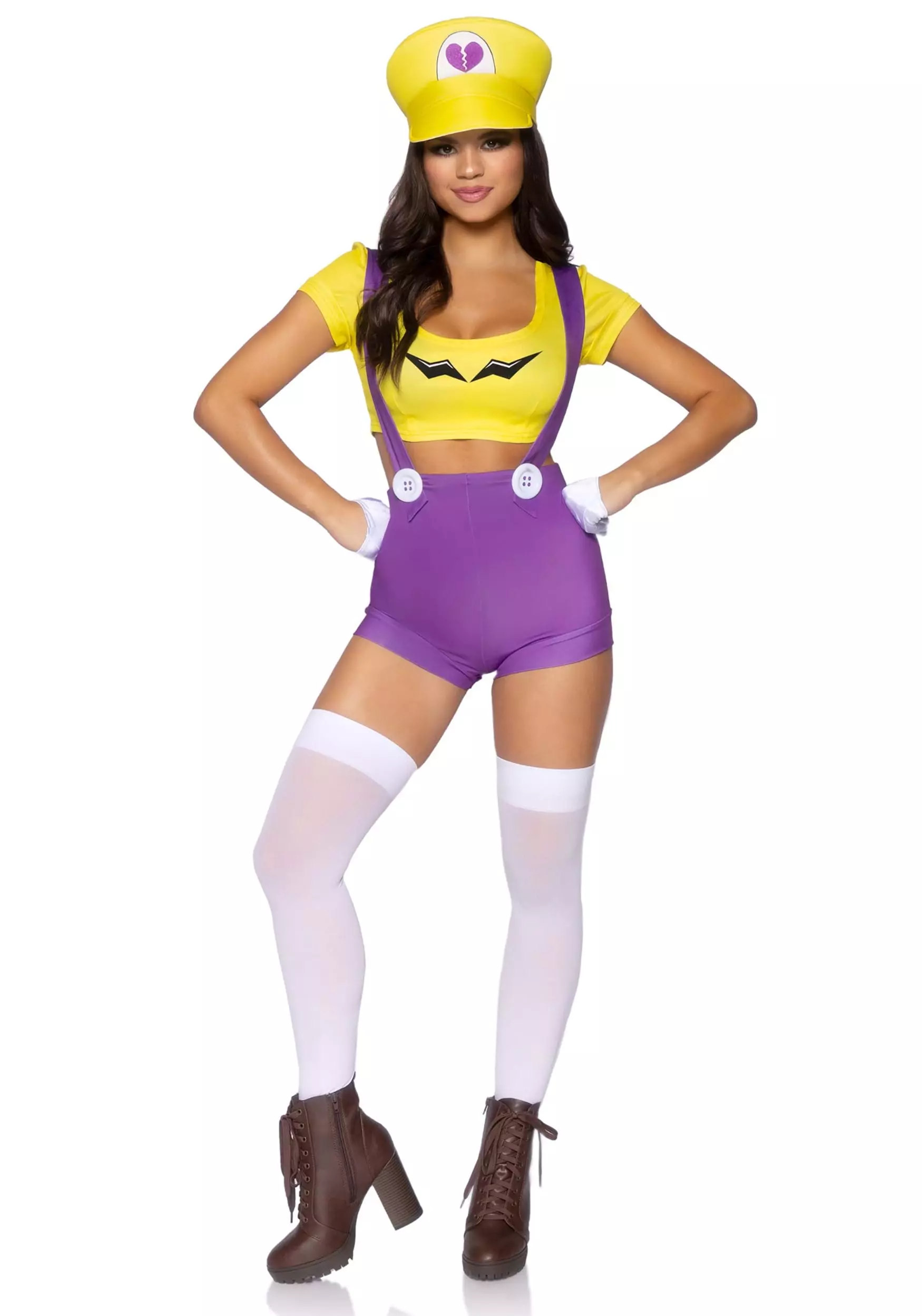 LEG AVENUE Sexy Gamer Villain Babe Costume For Women 1 LEG AVENUE Sexy Gamer Villain Babe Costume For Women