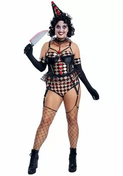 Starline, LLC. Sexy Plus Size Killer Clown Costume For Women