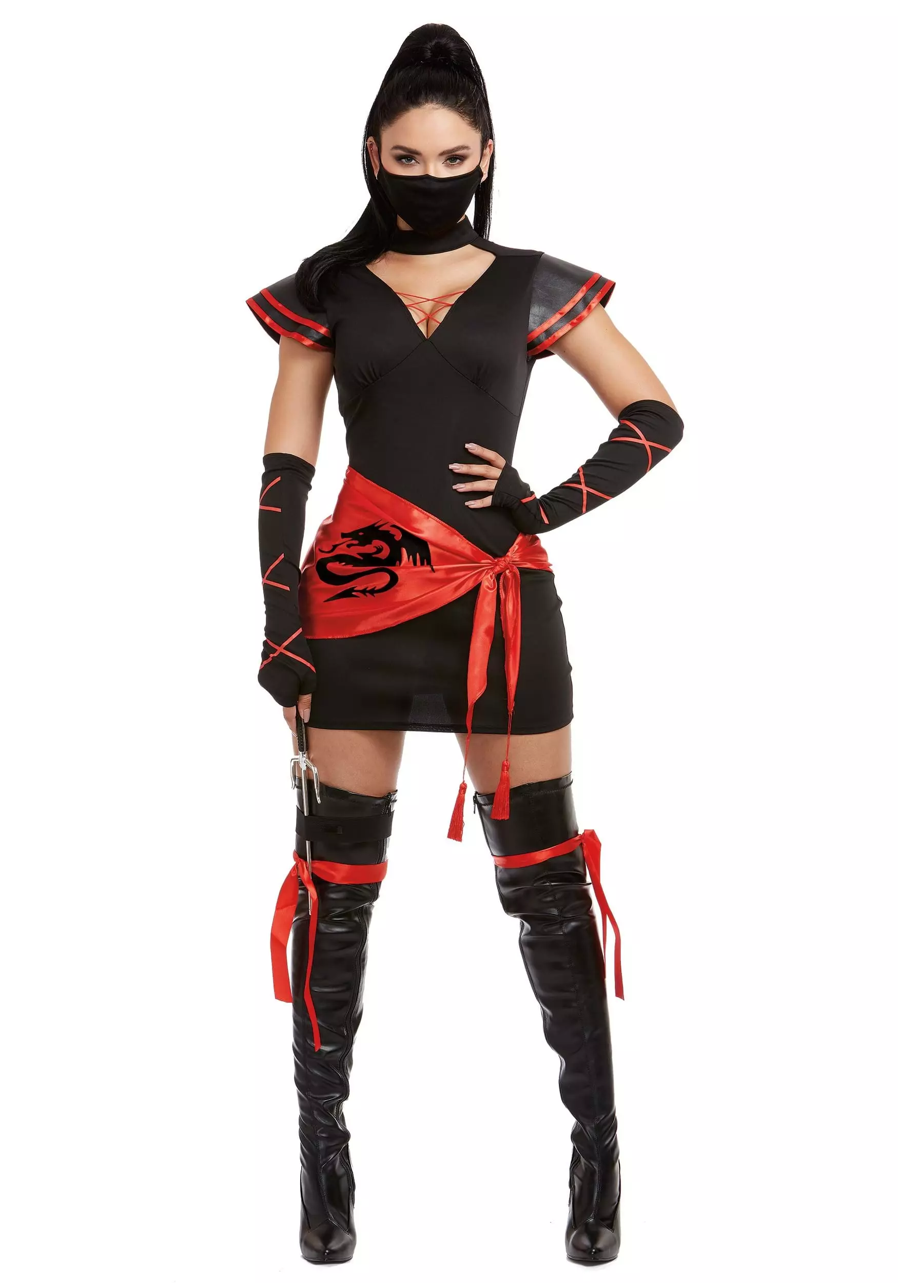 Dreamgirl Silent Ninja Costume For Women 1 Dreamgirl Silent Ninja Costume For Women