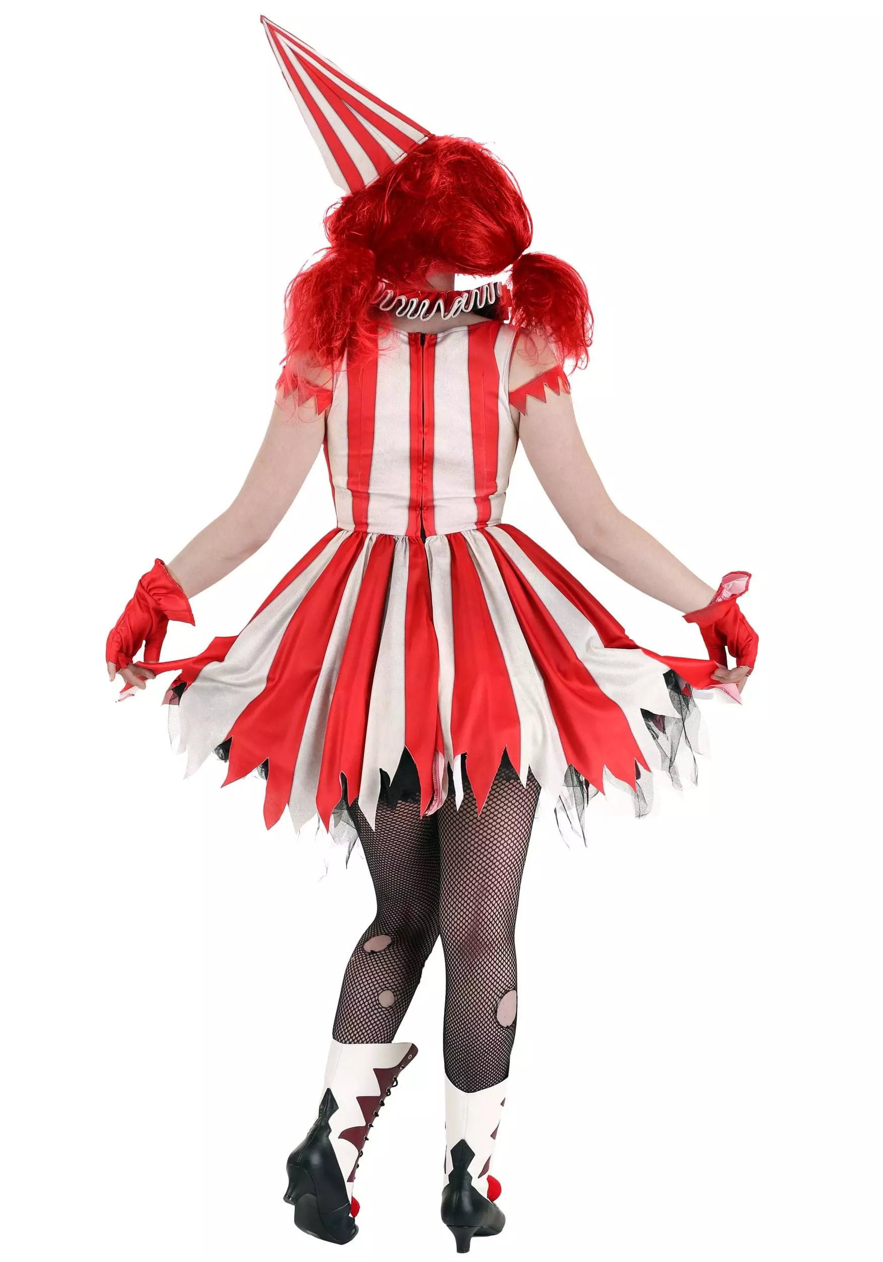 Fun Costumes Sinister Circus Clown Costume For Women 2 Fun Costumes Sinister Circus Clown Costume For Women - Image 2
