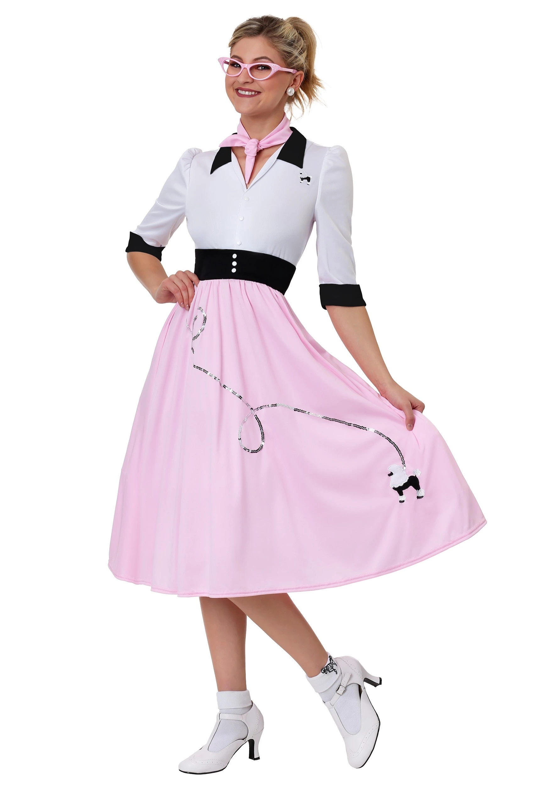Fun Costumes Sock Hop Sweetheart Costume For Women 1 Fun Costumes Sock Hop Sweetheart Costume For Women