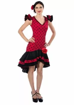 Seeing Red Women's Spanish Dancer Costume