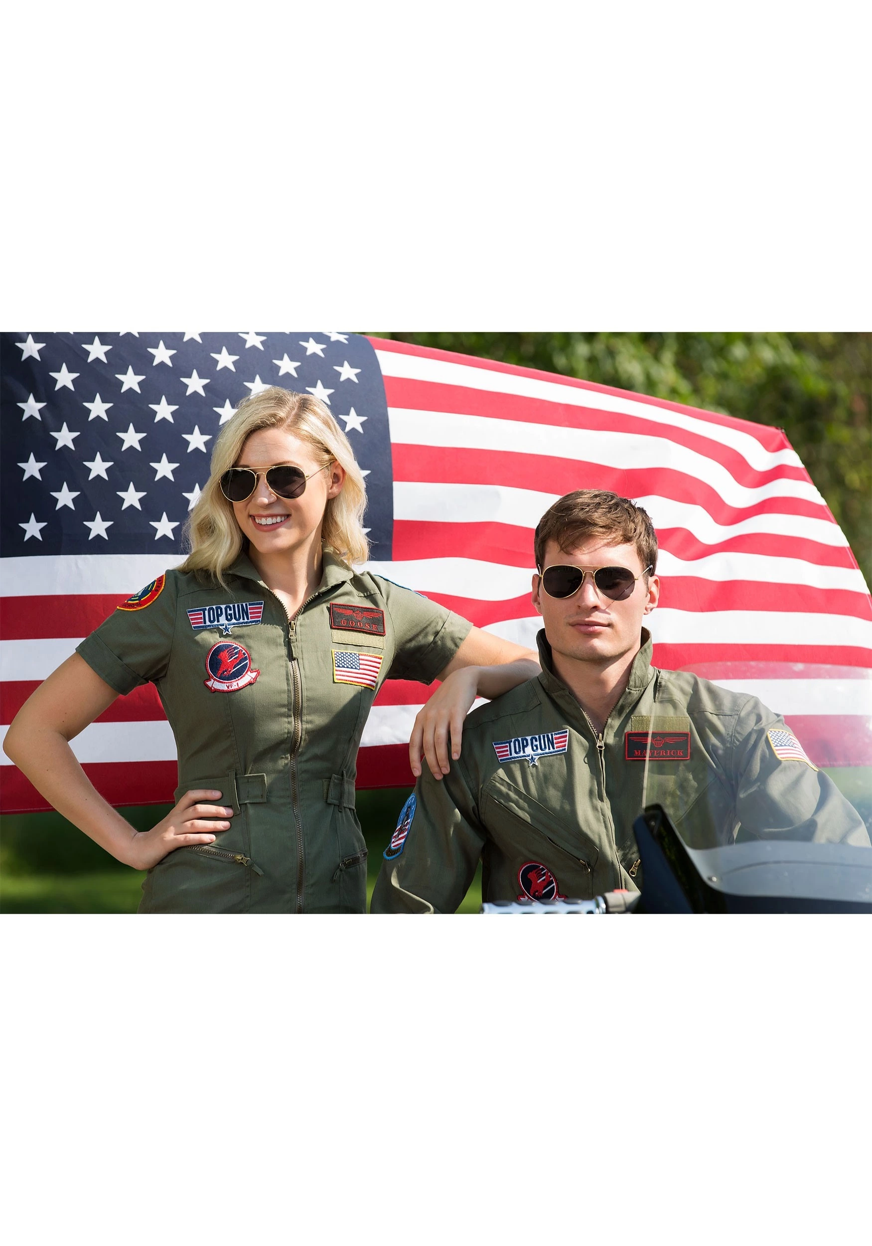 LEG AVENUE Top Gun Flight Dress Costume 10 LEG AVENUE Top Gun Flight Dress Costume - Image 10