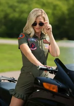 LEG AVENUE Top Gun Flight Dress Costume 19 LEG AVENUE Top Gun Flight Dress Costume -Scary Costumes store womens top gun flight dress alt 9