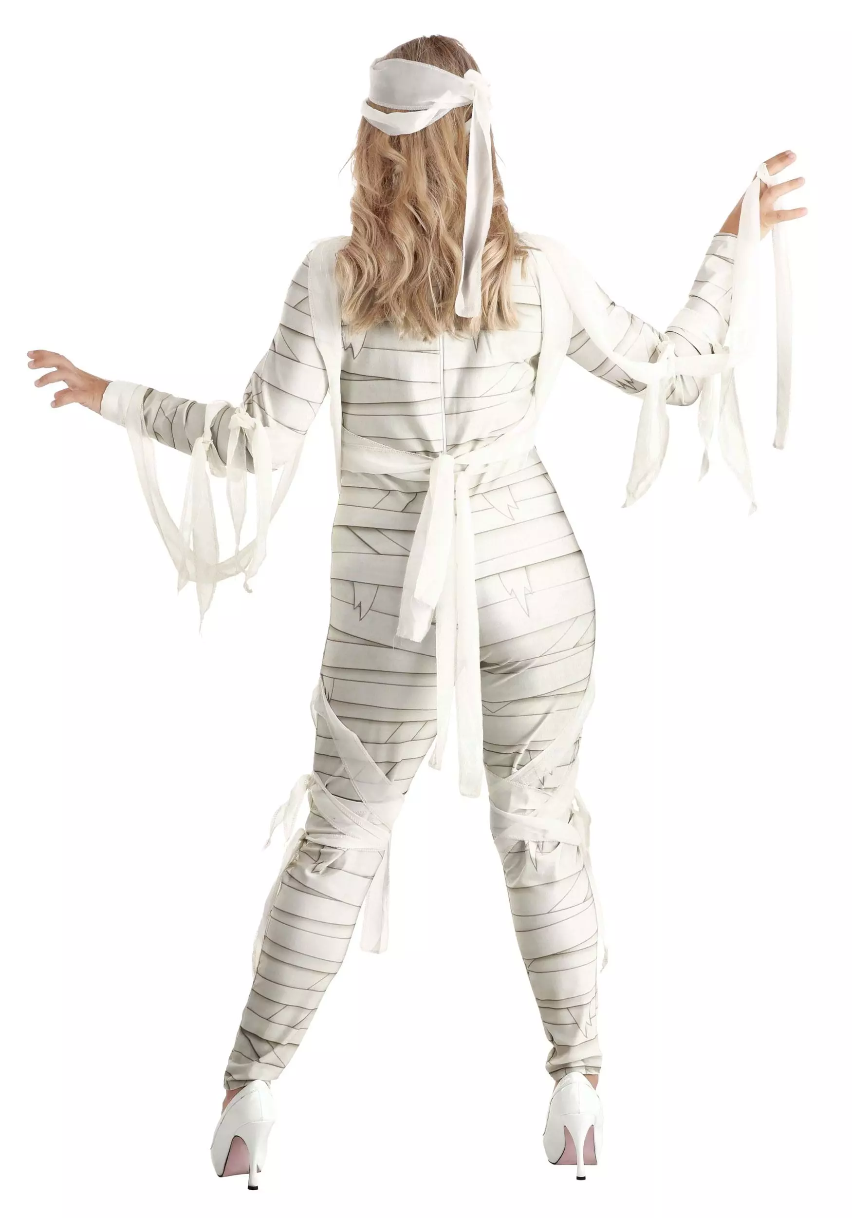 Fun Costumes Women's Under Wraps Mummy Costume 4 Fun Costumes Women's Under Wraps Mummy Costume - Image 4