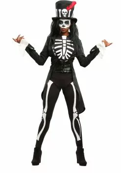 Fun Costumes Voodoo Skeleton Women's Costume 13 Fun Costumes Voodoo Skeleton Women's Costume -Scary Costumes store womens voodoo skeleton costume alt 2