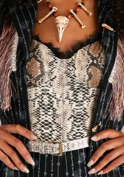 A Leading Role Witch Doctor Costume For Women 13 A Leading Role Witch Doctor Costume For Women -Scary Costumes store womens witch doctor costume alt 6