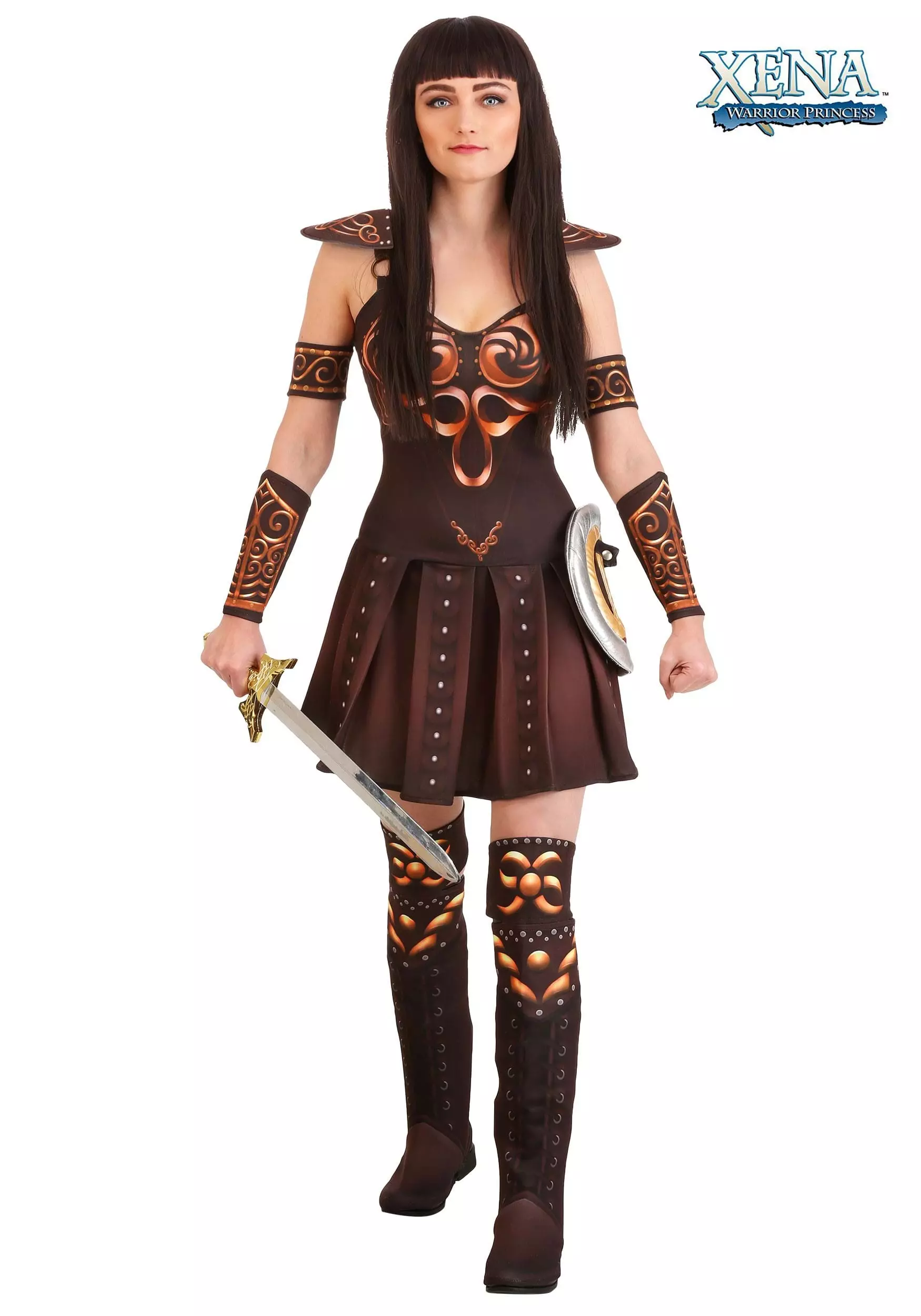 Fun Costumes Women's Xena Warrior Princess Costume 1 Fun Costumes Women's Xena Warrior Princess Costume