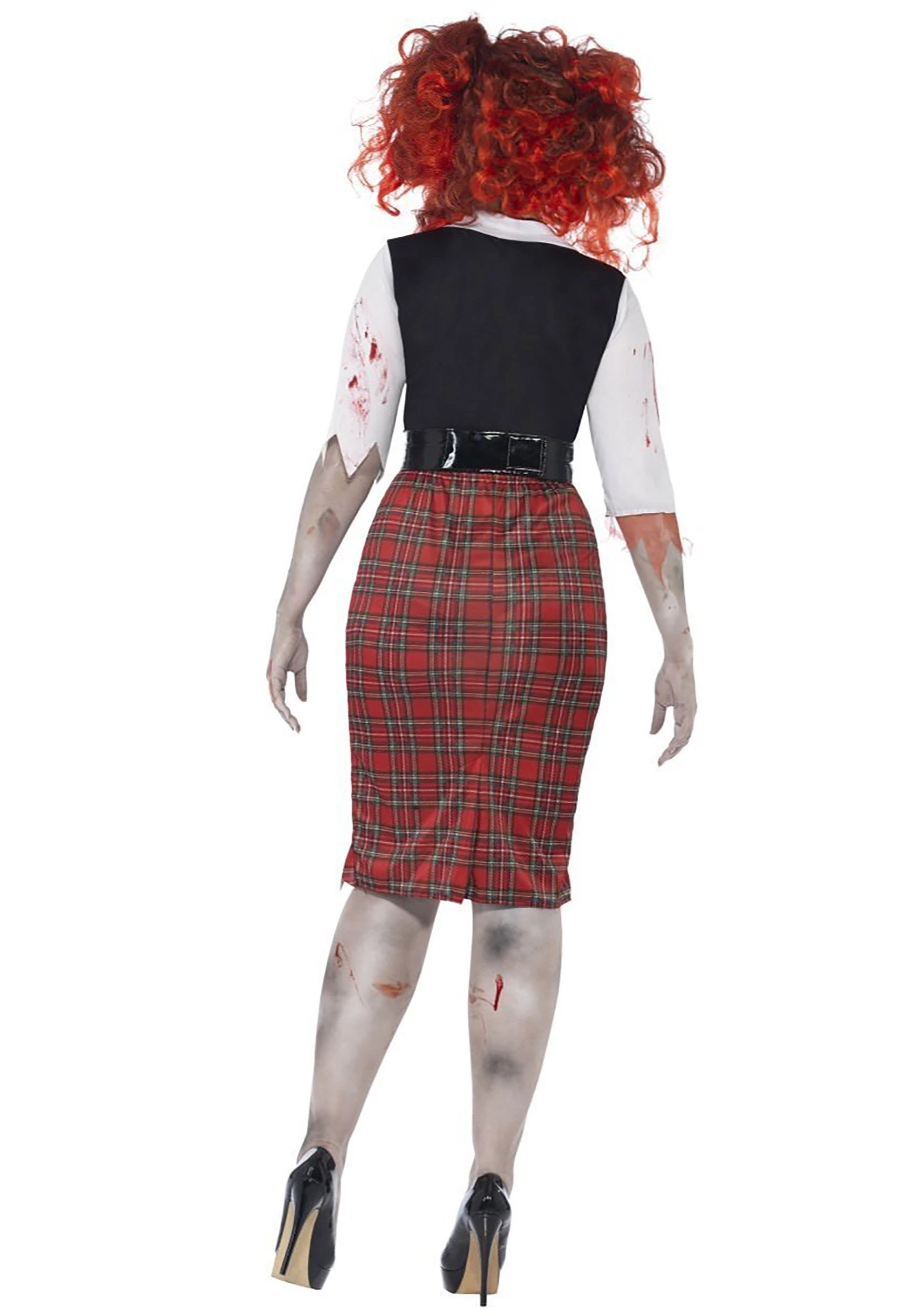 Smiffys Women's Zombie Teacher Costume 2 Smiffys Women's Zombie Teacher Costume - Image 2