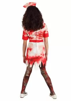 Fun Costumes Zombie Nurse Girl's Costume 11 Fun Costumes Zombie Nurse Girl's Costume -Scary Costumes store zombie nurse costume alt 5