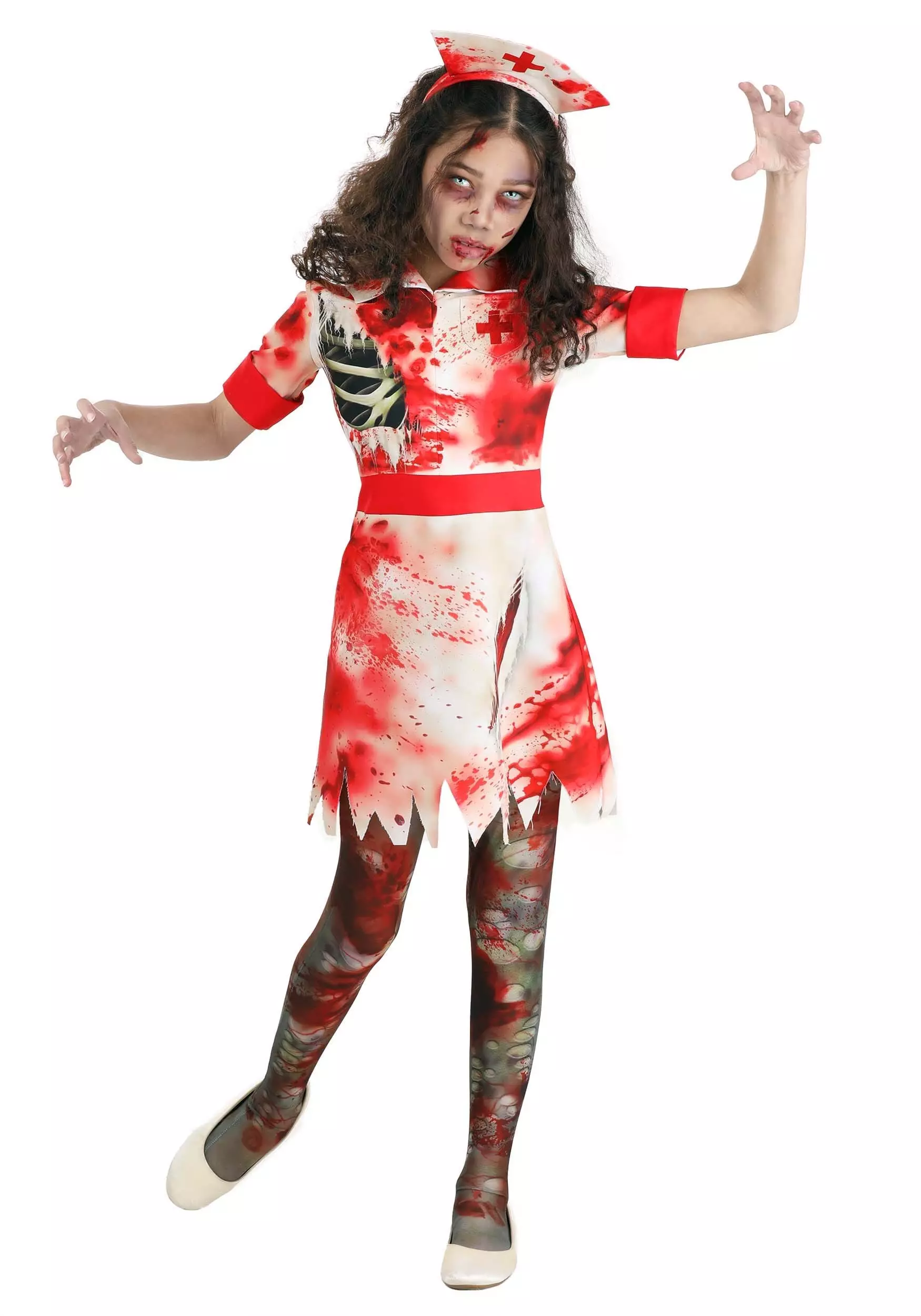 Fun Costumes Zombie Nurse Girl's Costume 1 Fun Costumes Zombie Nurse Girl's Costume