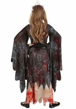 Fun Costumes Zombie Princess Kid's Costume 9 Fun Costumes Zombie Princess Kid's Costume -Scary Costumes store zombie princess costume alt 4